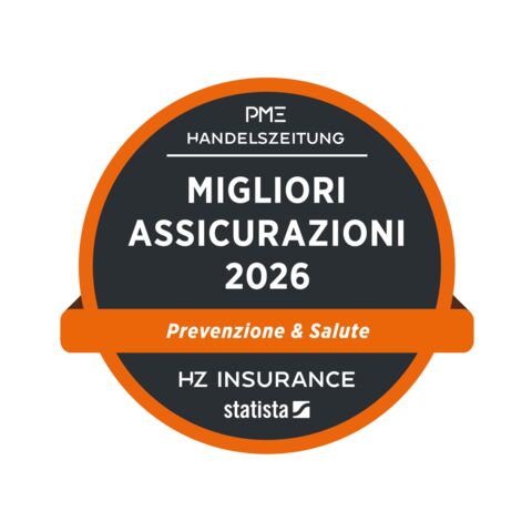 Migliori Assicurazioni 2026 nel settore della previdenza e della salute nella Handelszeitung / Statista