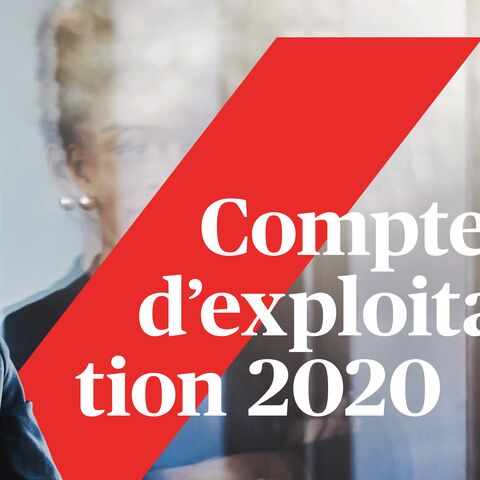 Page de couverture compte d’exploitation 2020