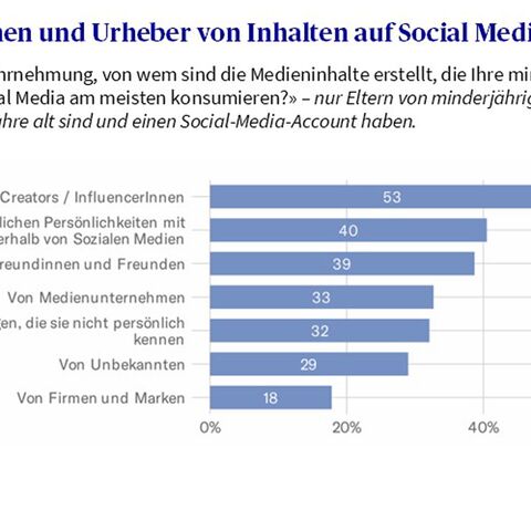 Einschätzung zu Wer sind die Uhrheber:innen auf Social Media 