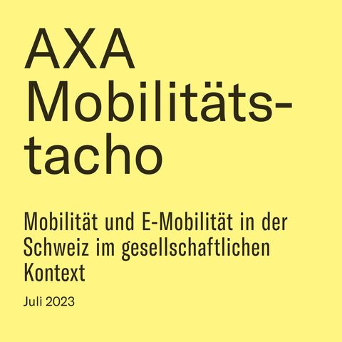 Immagine di copertina del Barometro della mobilità AXA 2023.
