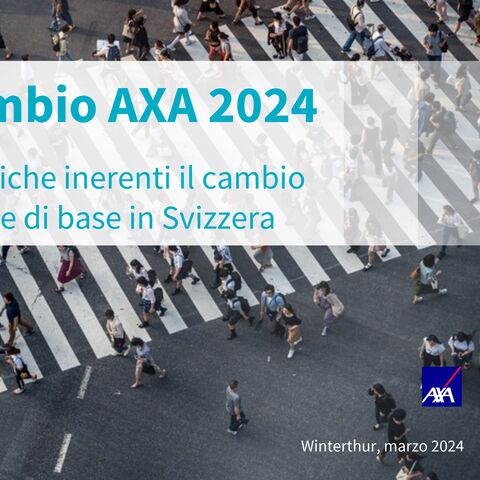 Immagine di copertina del rapporto di cambio AXA 2024