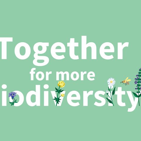 Illustration "Together for more biodiversity"