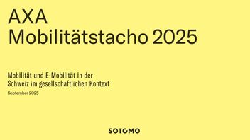 Titelbild des AXA Mobilitätstacho 2025