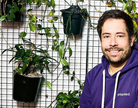 Porträtfoto von Co-Founder der Planted Foods AG, Pascal Bieri.