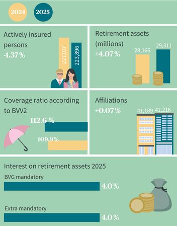 Key figures of the foundation