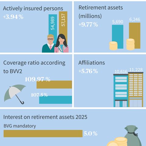 Key figures of the foundation

