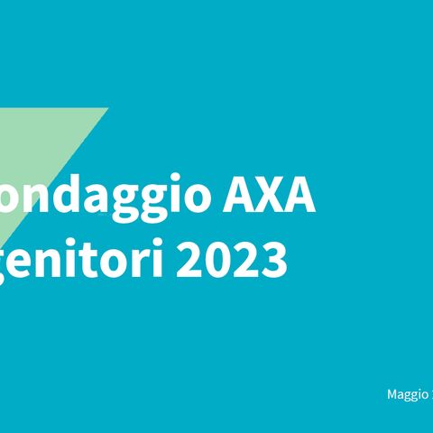 Immagine di copertina del sondaggio tra i genitori AXA Riapertura delle scuole 2023.