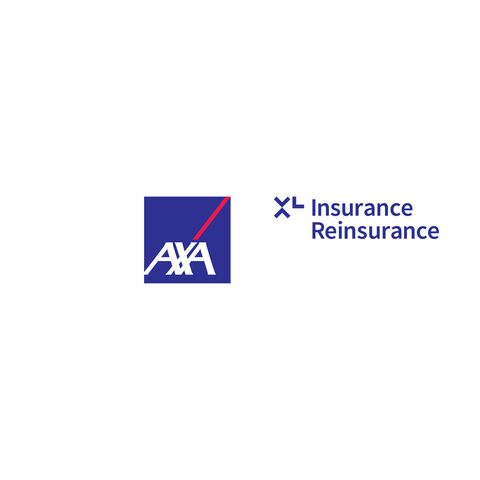 Auf dem Bild ist das Logo von AXA XL, dem Unternehmensbereich für Sach-, Haftpflicht- und Spezialrisiken von AXA.
