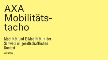 Barometro della mobilità AXA 2023 (in tedesco)