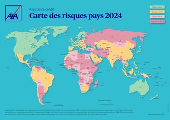Carte des risques pays 2023