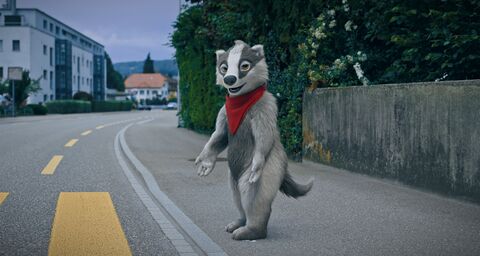 Max the Badger: traffic training that's fun for children
