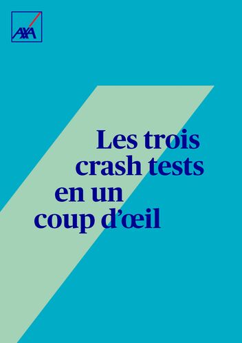 Le trois crash tests