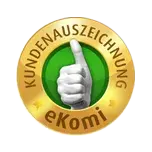 eKomi Kundenauszeichnung zur Autoversicherung