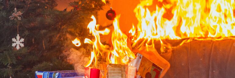 Wohnungsbrand zur Weihnachtszeit