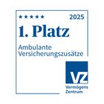 1. Platz für die ambulanten Versicherungszusätze des VZ Vermögenszentrums