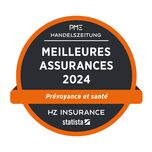 Top assurance 2024 dans le domaine prévoyance & santé dans le Handelszeitung / Statista