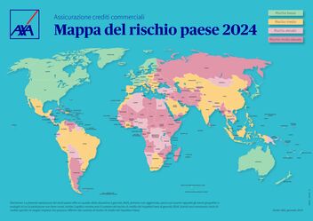 Mappa del rischio paese 2023