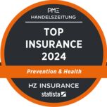 Top insurance 2024 in the area of provision & health in the Handelszeitung / Statista